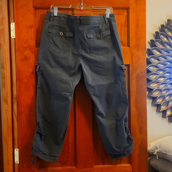 Eddie Bauer Adventurer Stretch Ripstop Cargo Capri - Picture 2 of 16